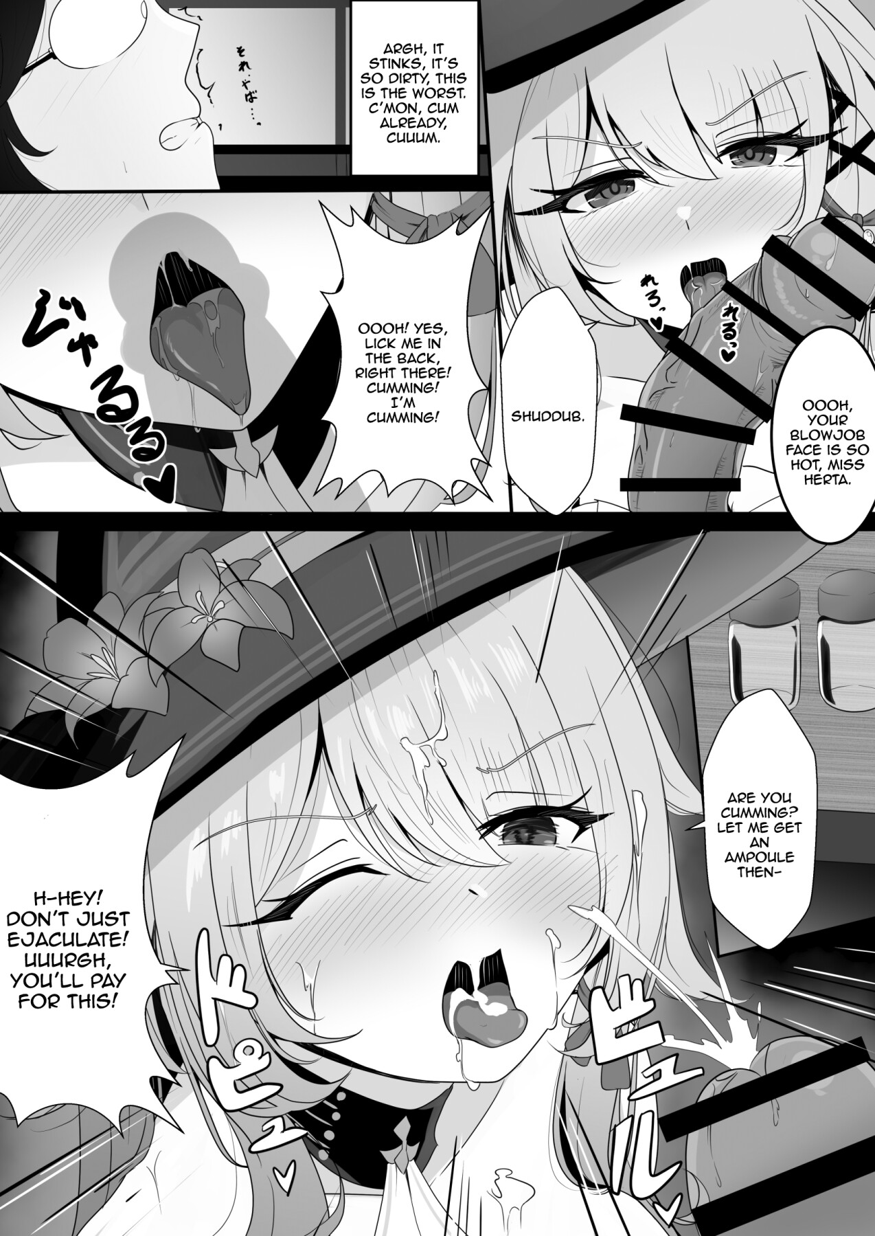 Hentai Manga Comic-There's No Way I (Miss Herta) Would Lose To Hypnosis!-Read-10
